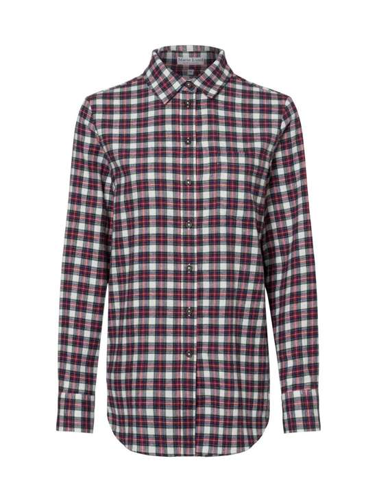 красный в клетку