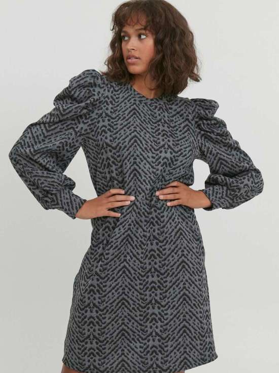 серый узорчатый