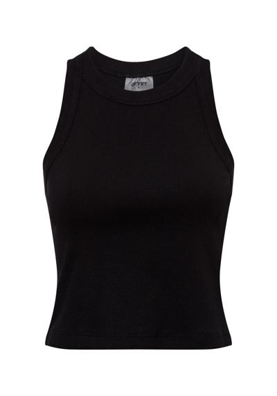 Топ Black Ease Ribbed Tank Top