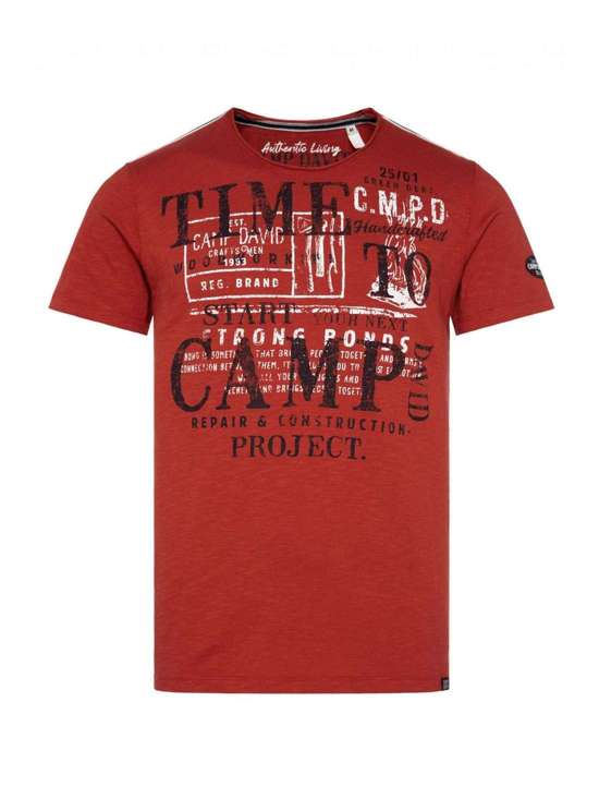 красный с рисунком