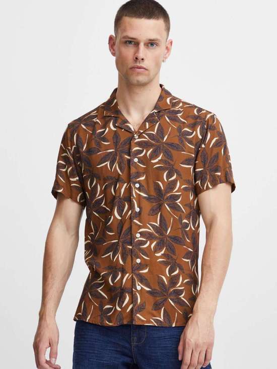 коричневый в рисунком