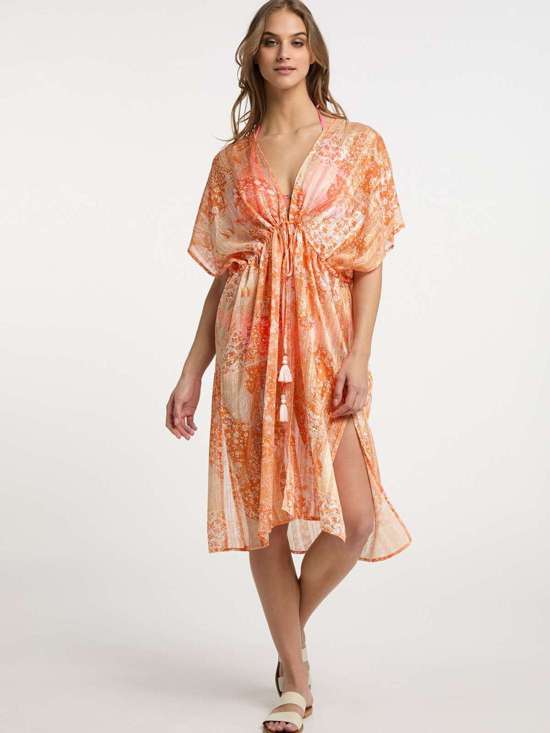 оранжевый срисунком