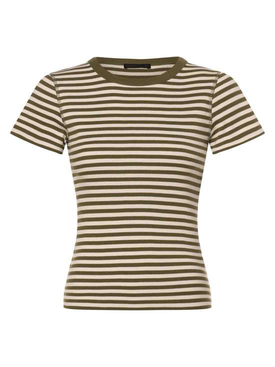 oliv weiß gestreift