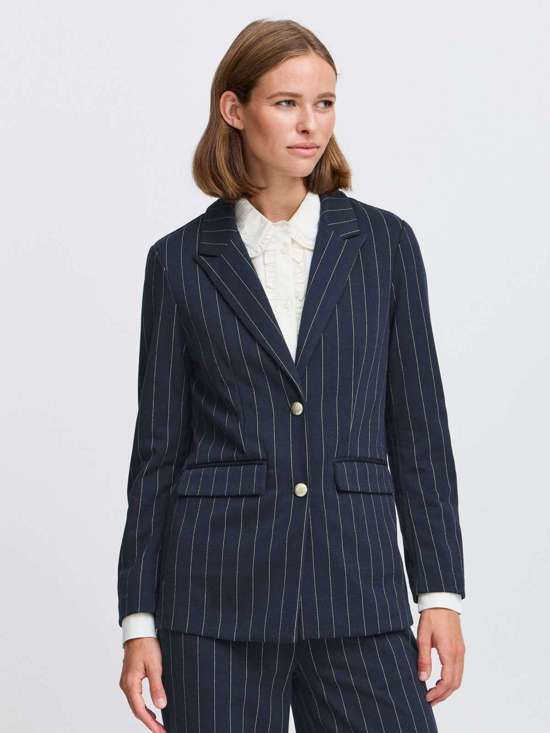 синий в полоску