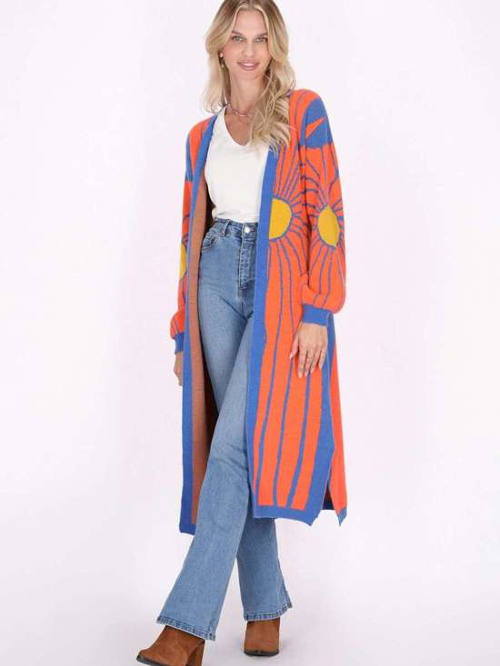 оранжевый срисунком