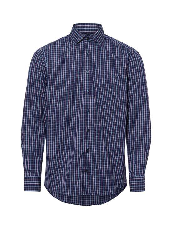 лиловый в клетку