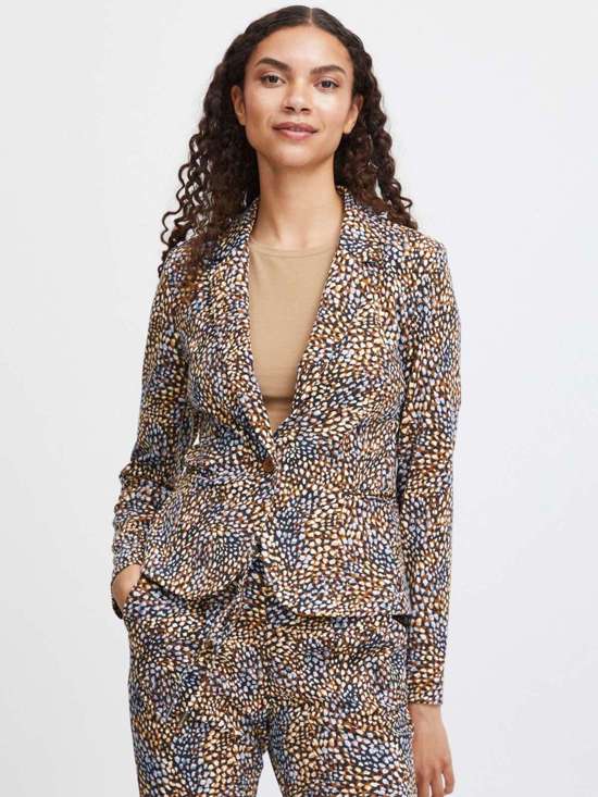 mehrfarbig gemustert