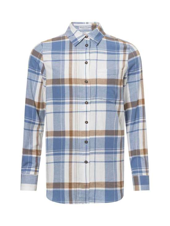 индиго клетчатый