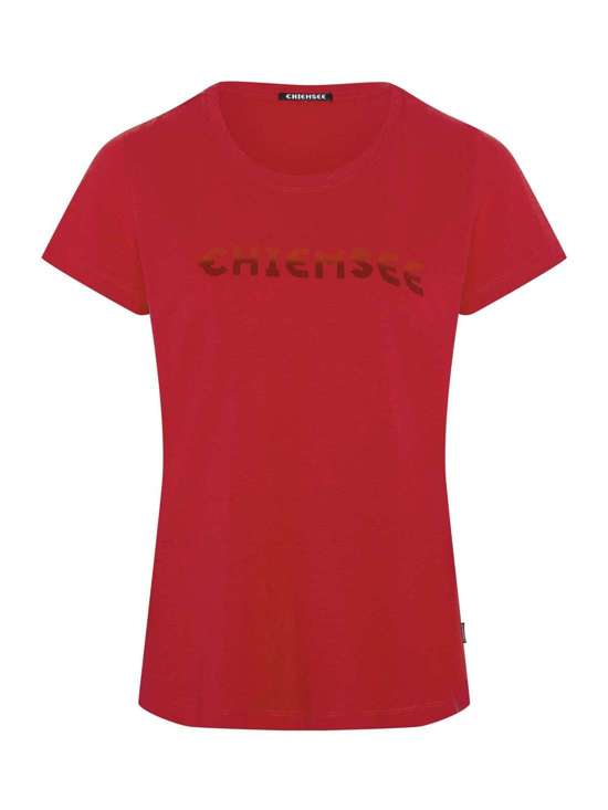 красный с рисунком