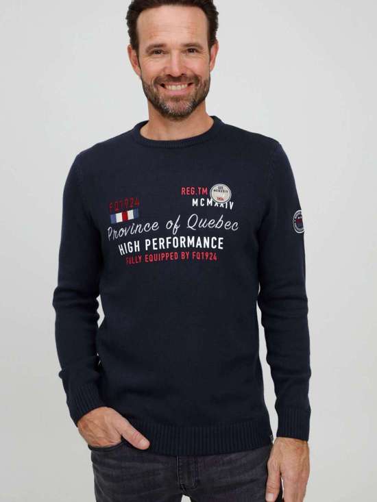 морской синий с рисунком