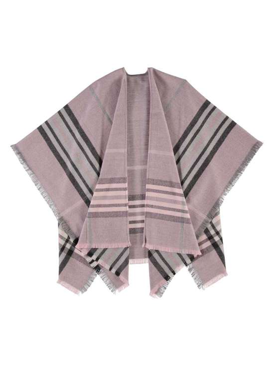 ярко-розовый в клетку