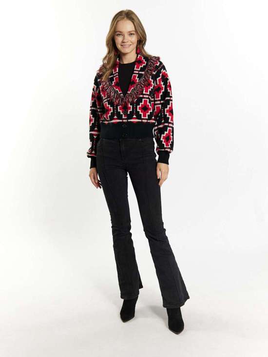 чёрный с рисунком