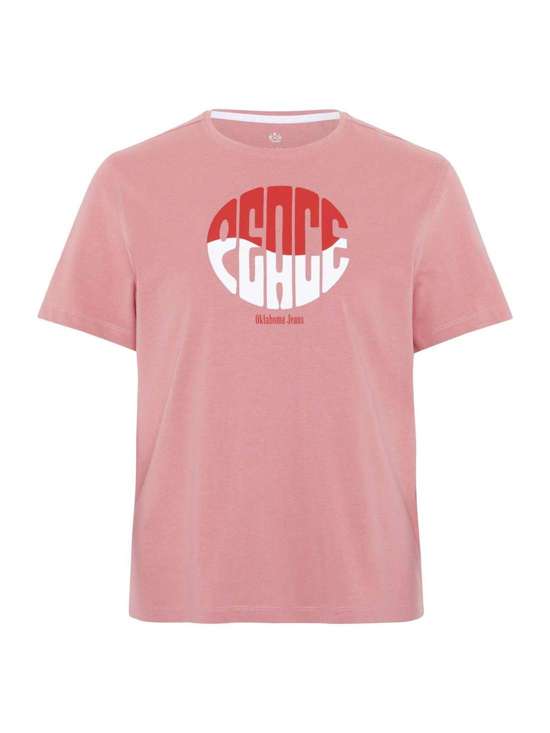 ярко-розовый с рисунком