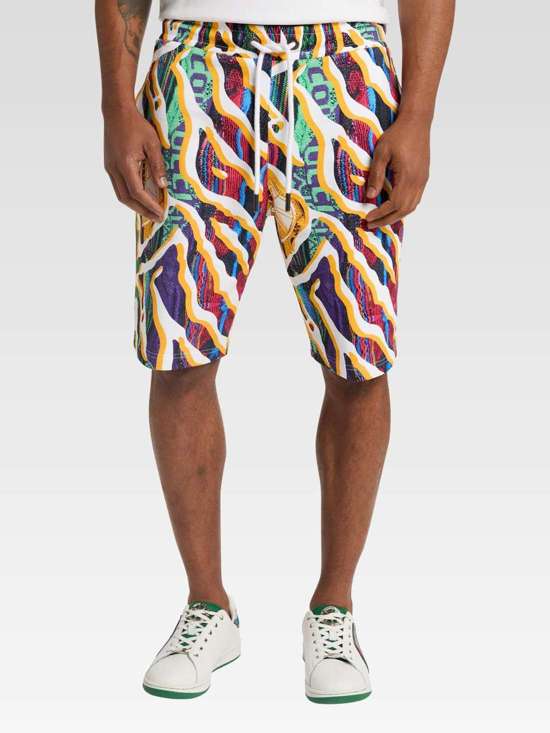 mehrfarbig gemustert