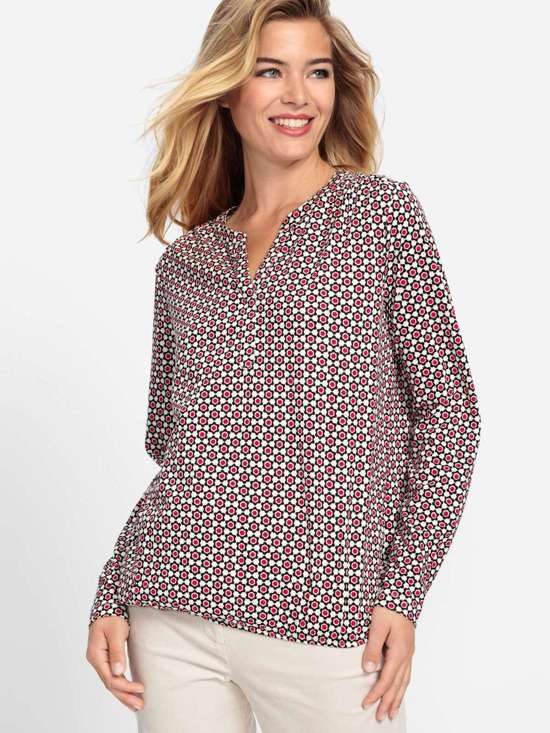 красный с рисунком