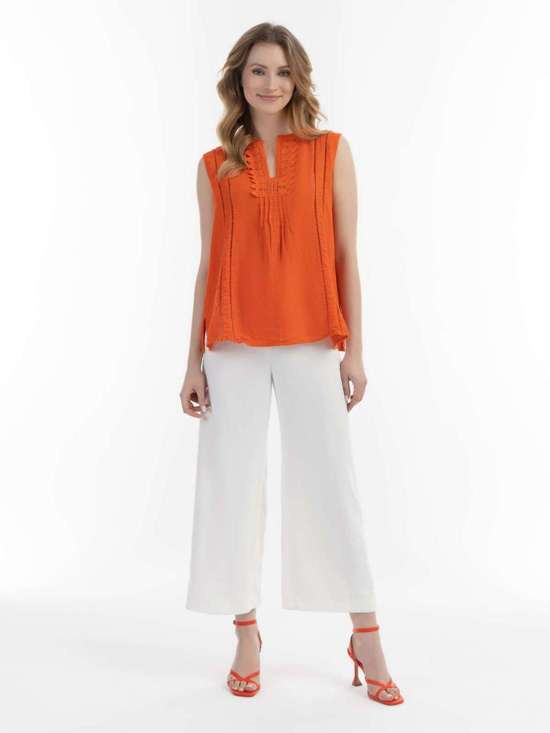 оранжевый срисунком