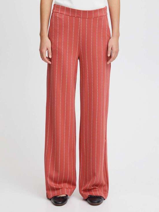 красный в полоску