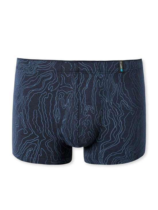 морской синий с рисунком