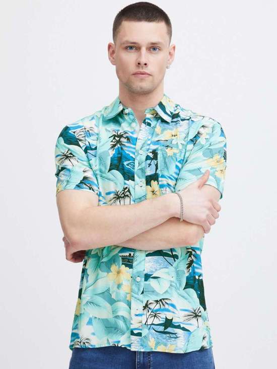 mehrfarbig gemustert