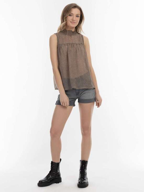 оливковый с рисунком