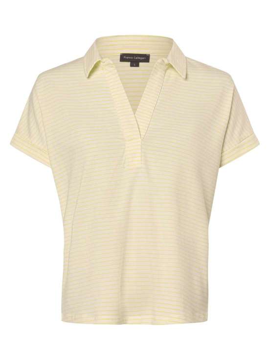 ecru limone gestreift