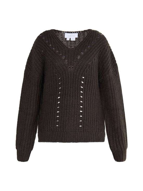 коричневый в полоску