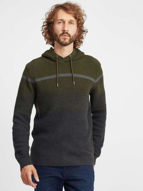 зеленый в полоску