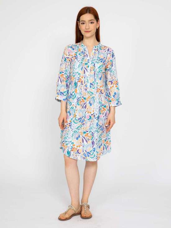 голубой-узорчатый