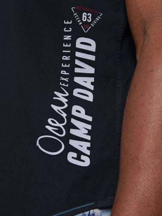 морской синий с рисунком