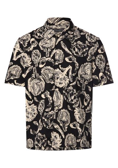 schwarz beige gemustert