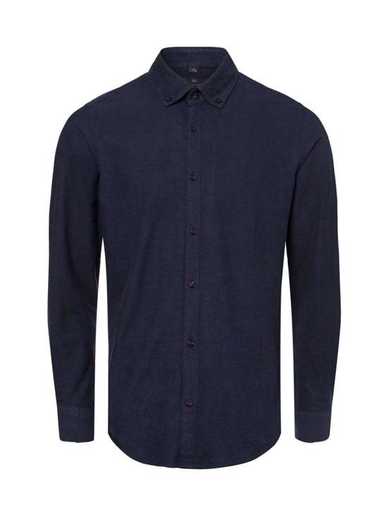 marine anthrazit gemustert