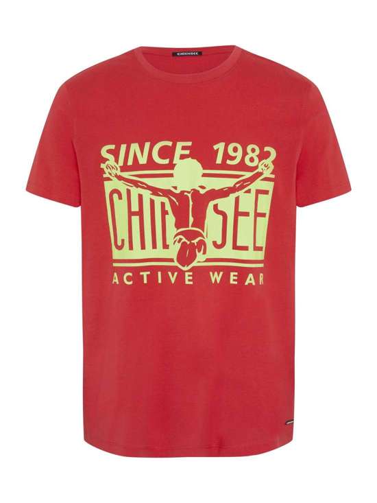 красный с рисунком