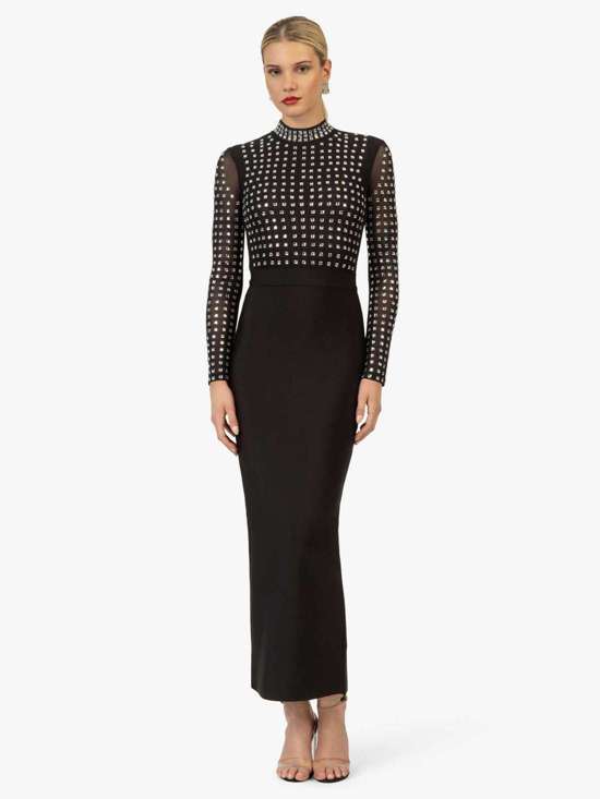 Бандажное платье