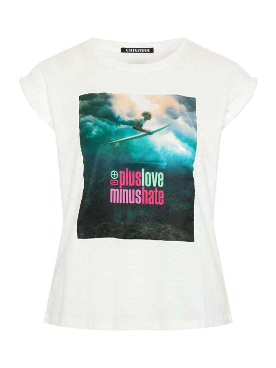 белый с рисунком