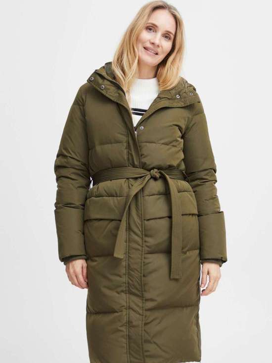 Стеганое пальто