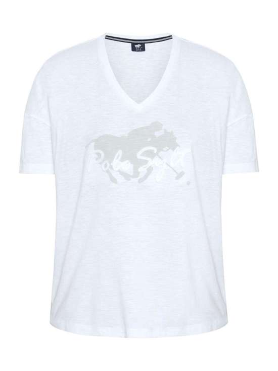 белый с рисунком