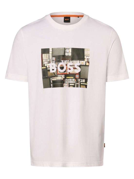 белый с рисунком