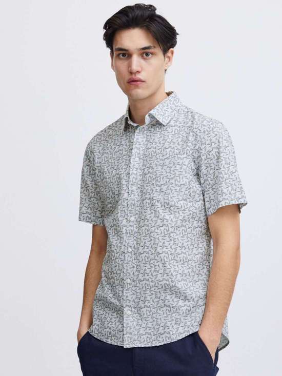 голубой-узорчатый