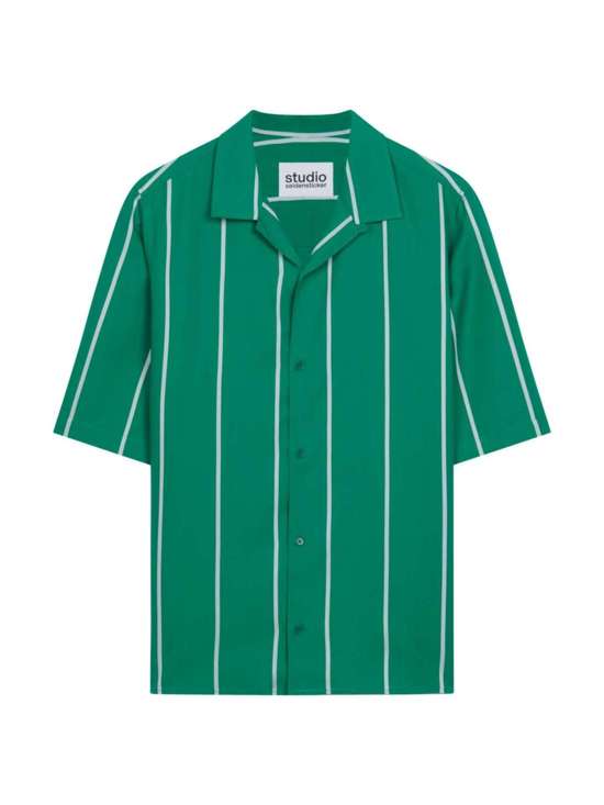 зеленый в полоску