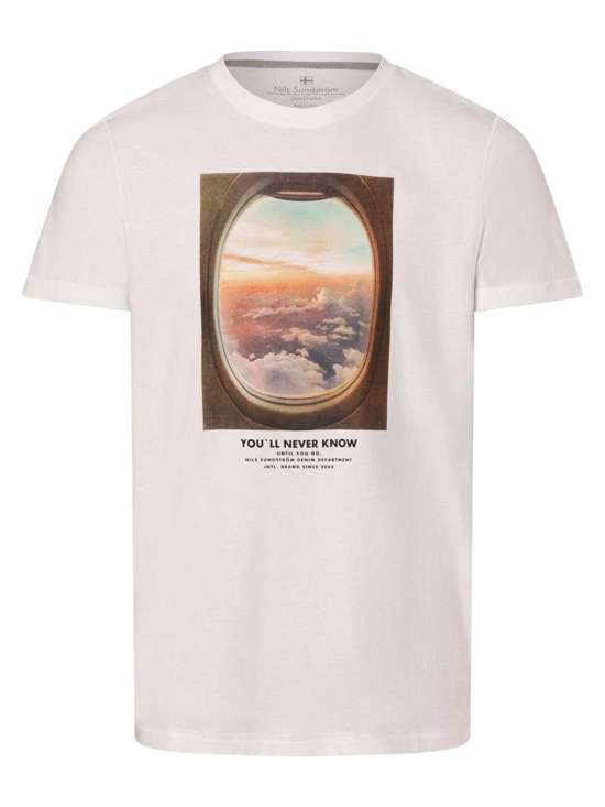 белый с рисунком