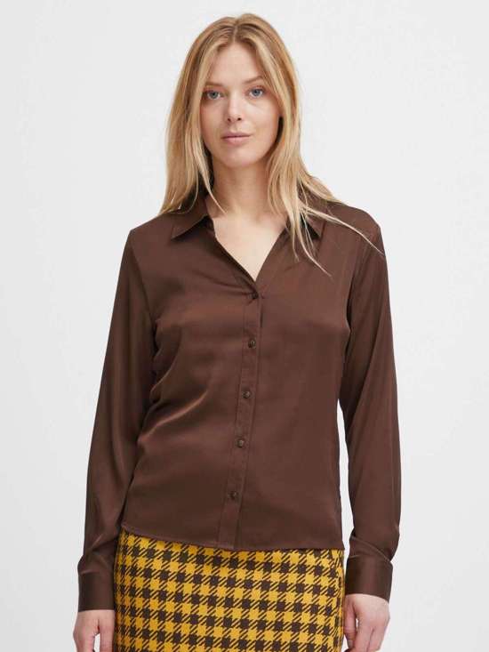 коричневый