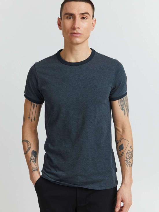 синий меланж