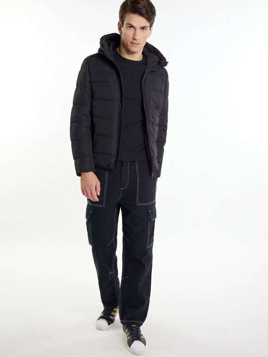 чёрный с рисунком