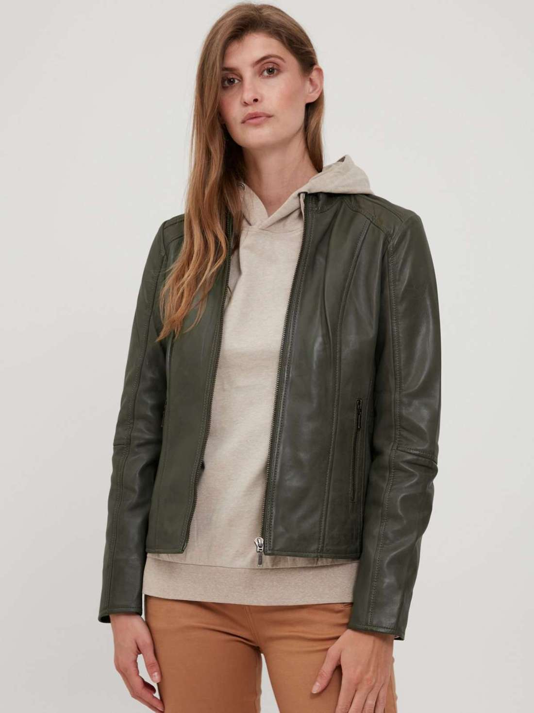 Кожаная куртка FRBALEATHER