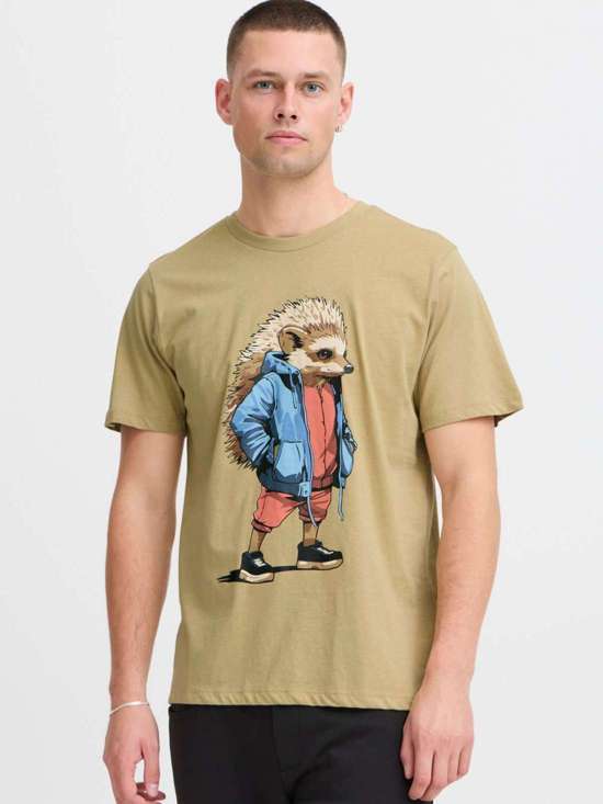 бежевый с рисунком