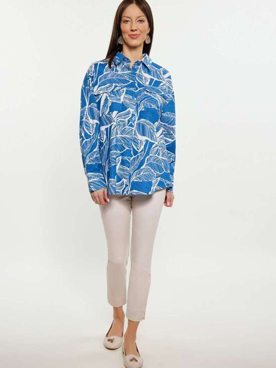 синий разноцветный