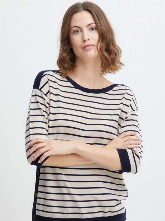 синий в полоску