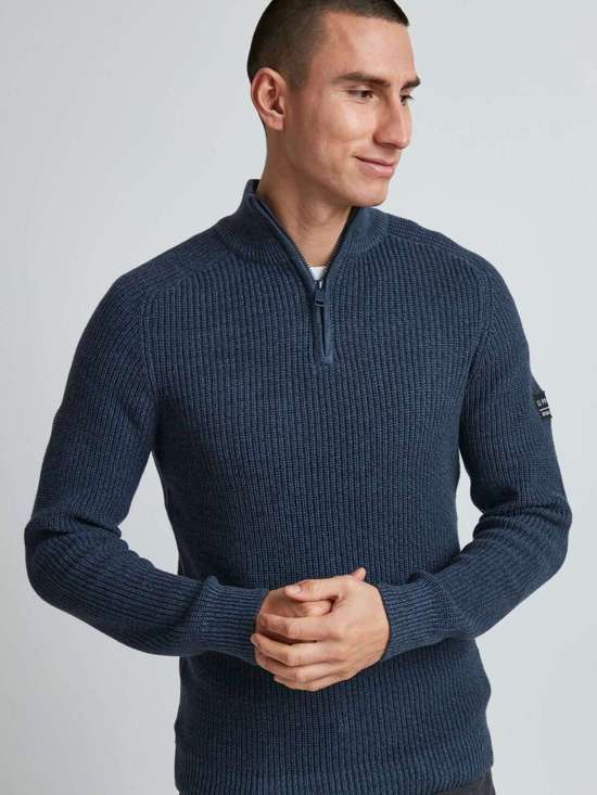 синий меланж