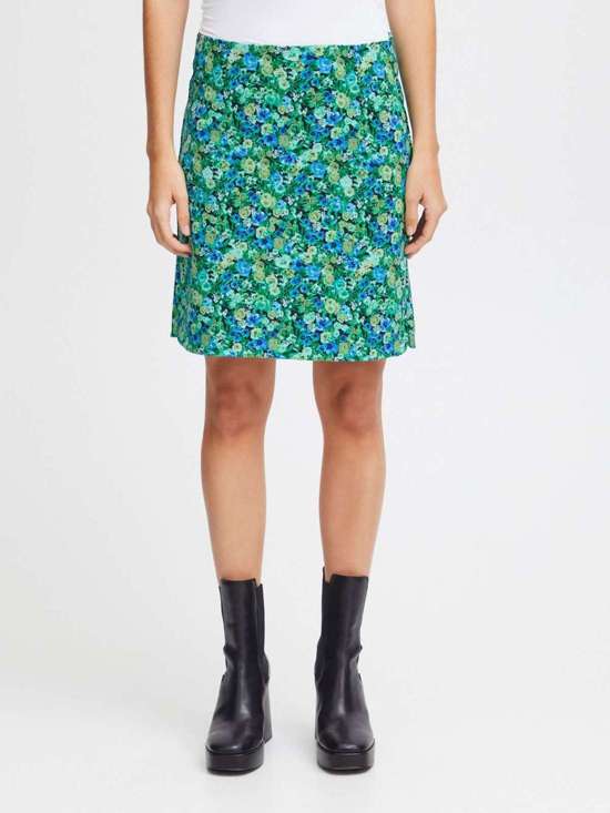 mehrfarbig gemustert