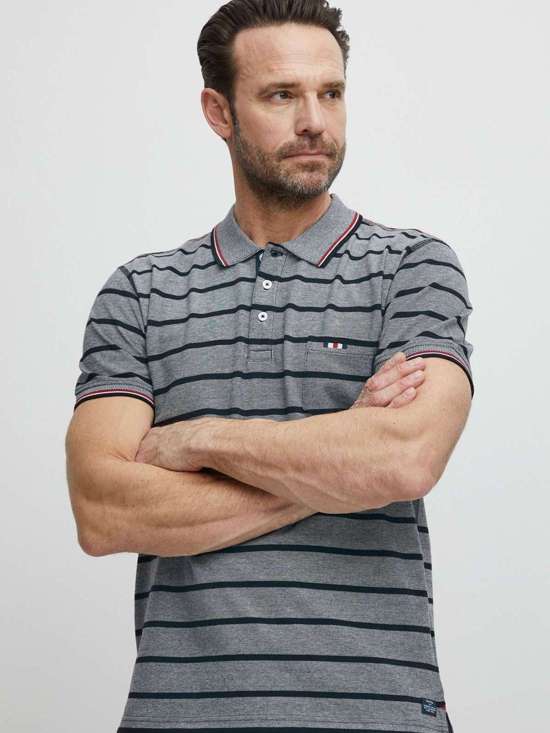 черный в полоску